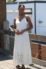 Light Steel Blue Eleanora Dress Maxi Dress