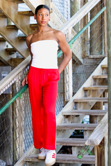 White Smoke Britt Track Pant Pant