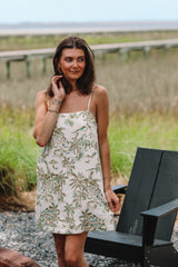 Rosy Brown Maude Tiki Tide Mini Dress Mini Dress