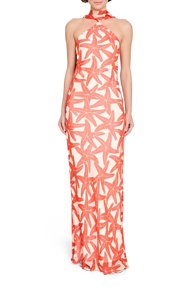 Ashton Maxi Dress in Starfish Print Two Cumberland Ashton Maxi Dress in Starfish Print Two Cumberland