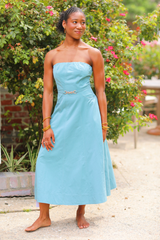 Antique White Ale Midi Dress Midi Dress