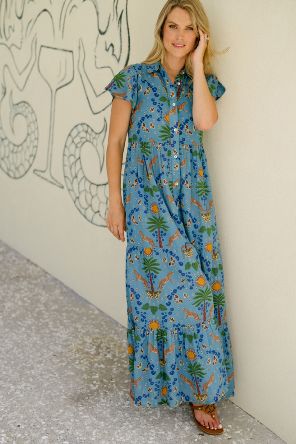 Gray Frenchi Dress Maxi Dress