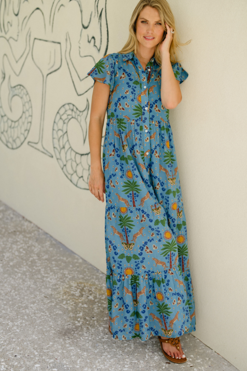 Gray Frenchi Dress Maxi Dress