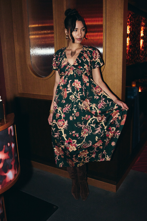 Black Mimsy Dress Midi Dress