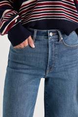 Good Waist Palazzo Ankle Jeans Jeans