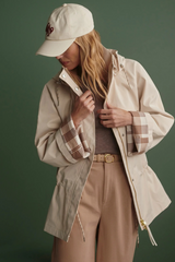 Dark Slate Gray Etta Short Rain Jacket Jacket