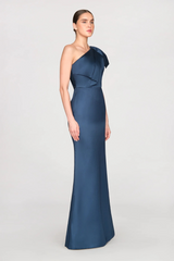 Cathy | One Shoulder Bow Dress