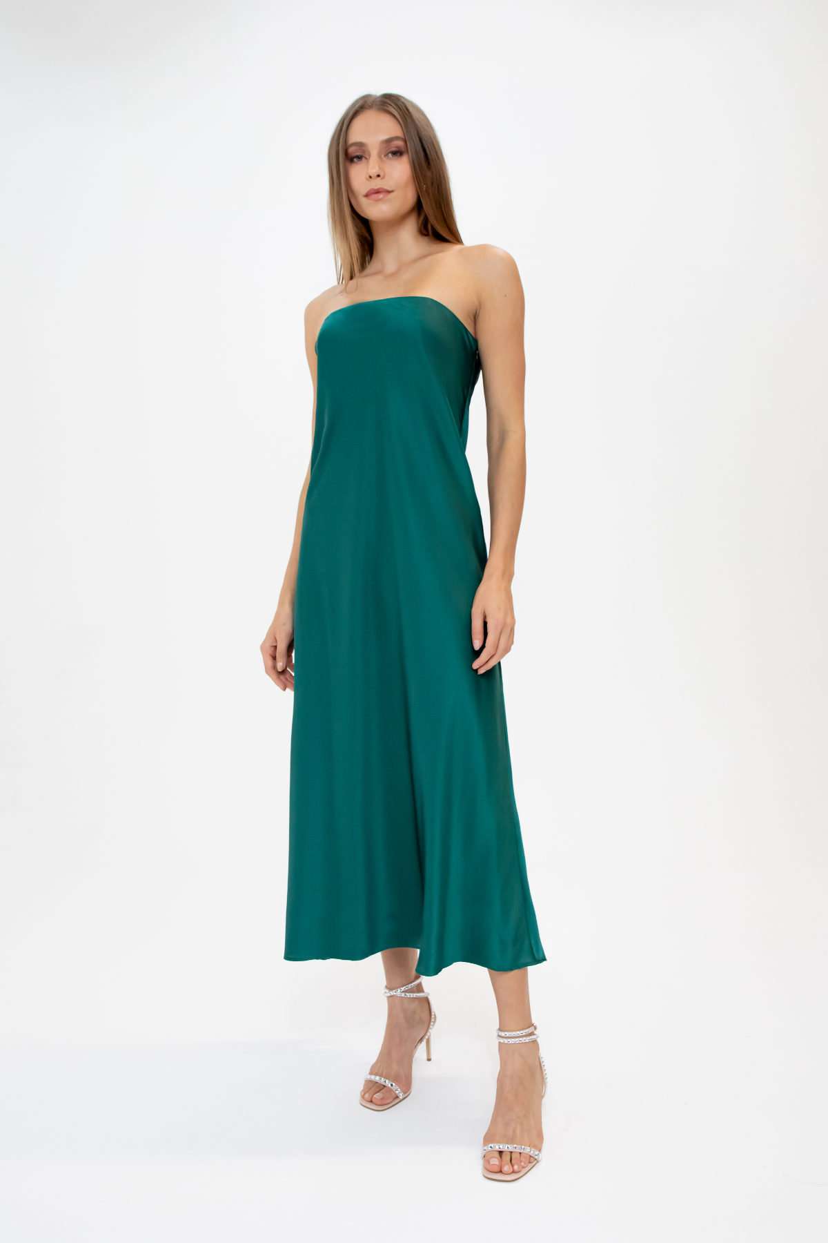 livia maxi dress Livia Maxi Dress Emerald Green / XS