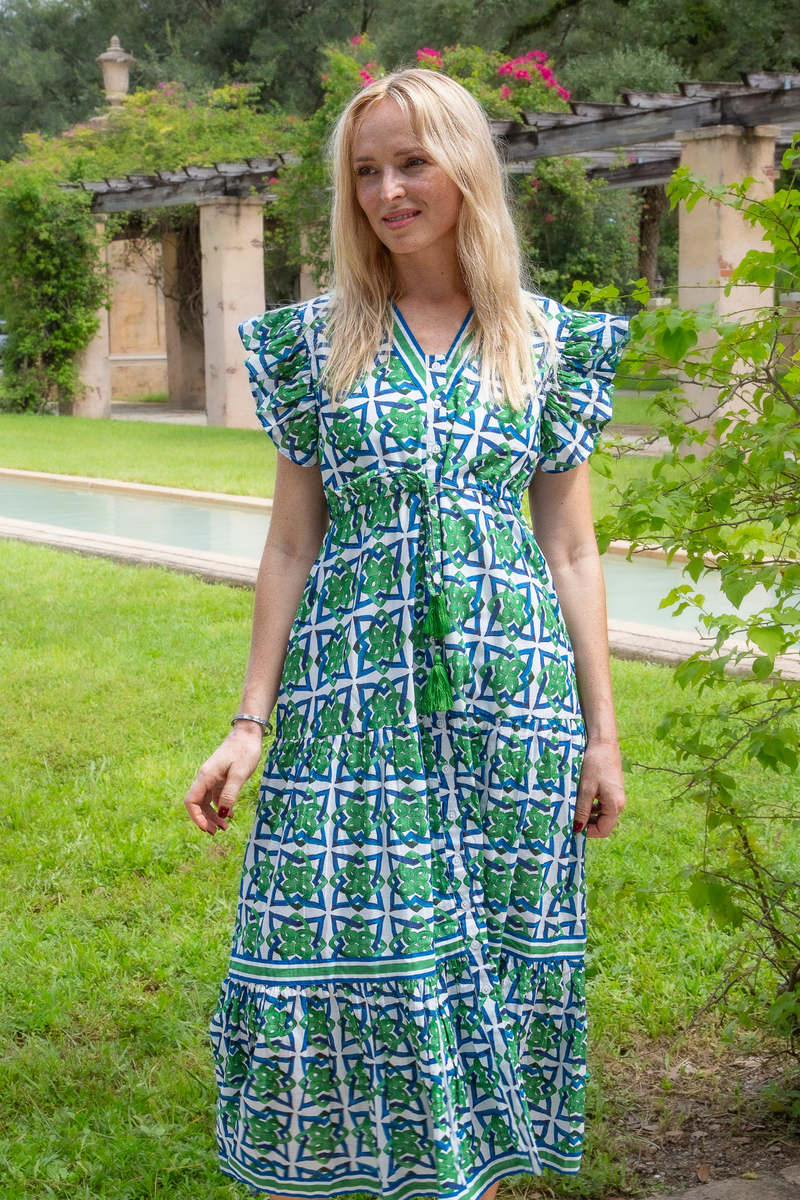 Olive Drab Amalfi Maxi Dress Maxi Dress