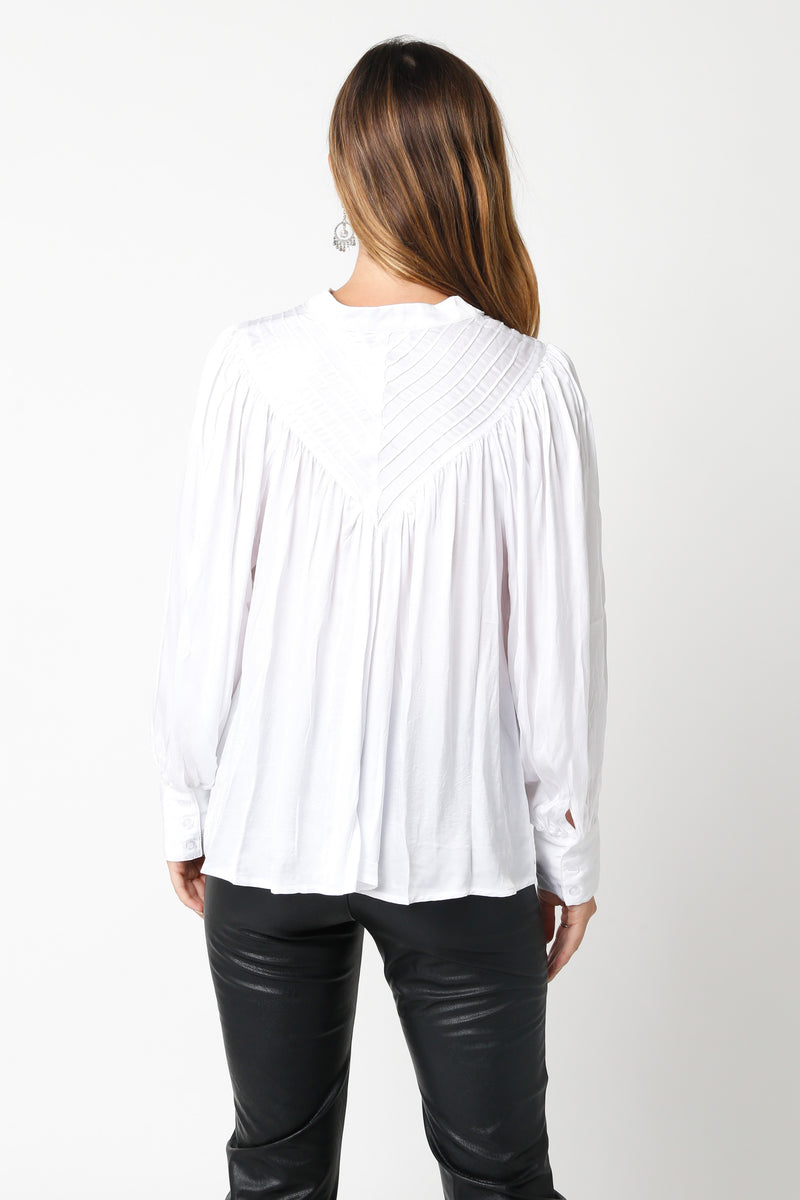 White Smoke Ophelia Top Top