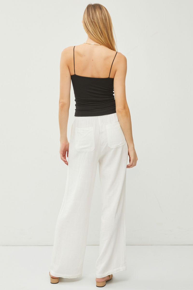 Light Gray Basic Solid Cami Cami