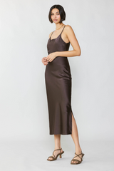 Light Gray Dancing In The Moonlight Midi Dress Midi Dress