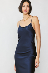Dark Slate Gray Dancing In The Moonlight Midi Dress Midi Dress