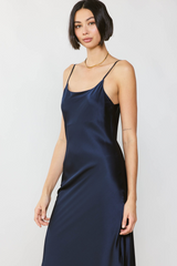 Dark Slate Gray Dancing In The Moonlight Midi Dress Midi Dress