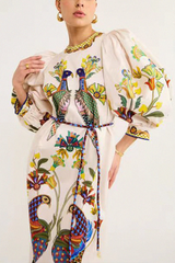 Antique White Bonnie Maxi Dress Maxi Dress