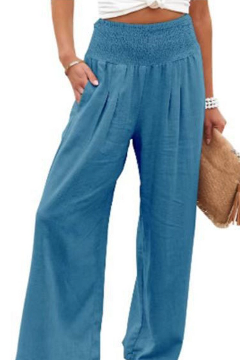 Steel Blue Miles Wide Leg Pants Pant