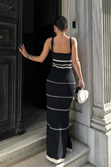 Black Saint Laurent Maxi Dress Maxi Dress