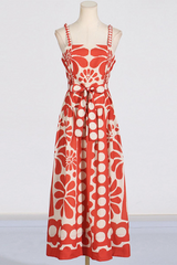 Light Gray Penny Floral Midi Dress Midi Dress