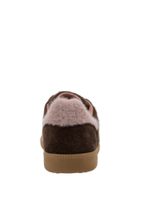 Black Mohair Sneaker | Coffee Pink Sneaker