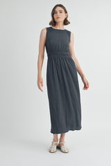 Light Gray Koko Midi Dress Midi Dress