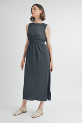 Light Gray Koko Midi Dress Midi Dress