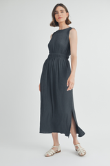 Light Gray Koko Midi Dress Midi Dress
