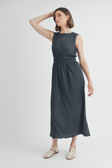 Light Gray Koko Midi Dress Midi Dress