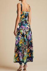 Gray Aspen Floral Maxi Dress Maxi Dress