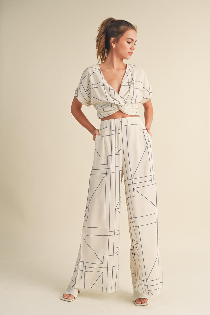 Plot Twist Wide Leg Pant