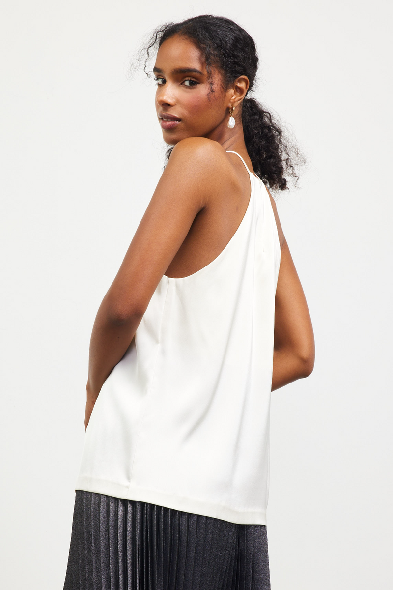 White Smoke Janna Halter Top Top