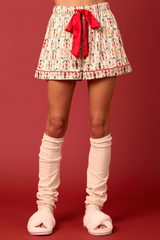 Brown Jolly Solider Two Piece Pajama Set Pajamas