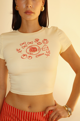 Wheat Let's Picnic Mini Tee Tee
