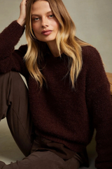 Black Drop Shoulder Sweater Sweater