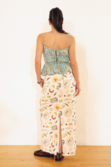 Antique White Picnic Perfect Maxi Skirt Maxi Skirt