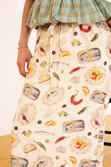Bisque Picnic Perfect Maxi Skirt Maxi Skirt