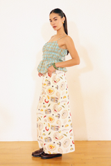 Antique White Picnic Perfect Maxi Skirt Maxi Skirt