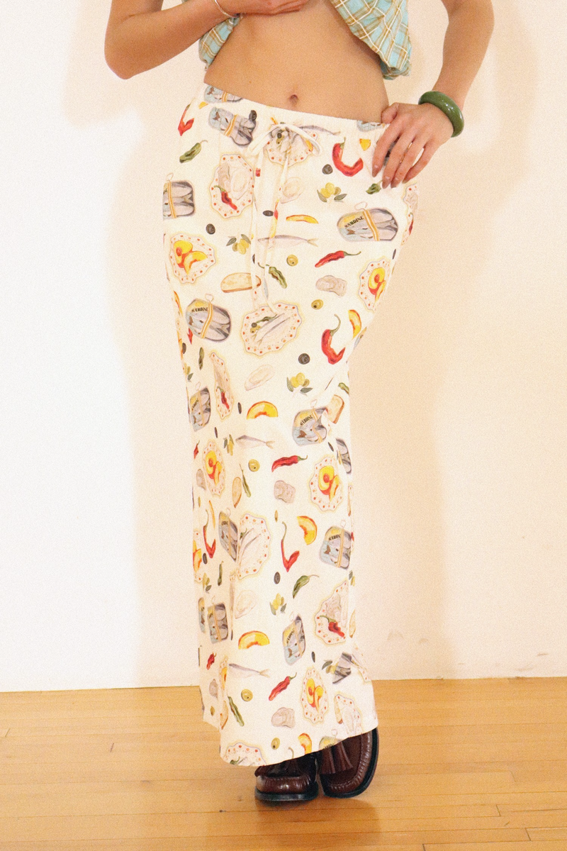 Antique White Picnic Perfect Maxi Skirt Maxi Skirt