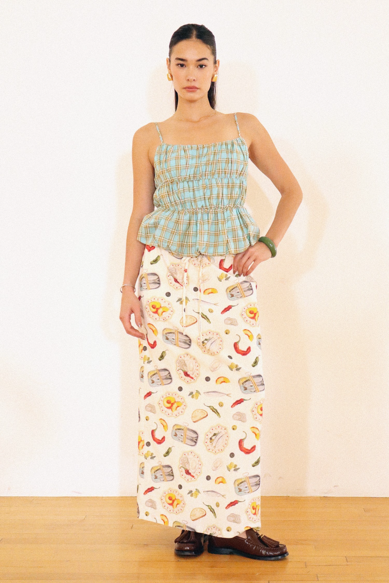 Beige Picnic Perfect Maxi Skirt Maxi Skirt