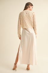 Bisque Frankie Slip Dress Dress