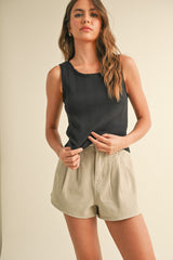 Wheat Malachi Pointelle Tank Tank