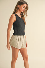 Wheat Malachi Pointelle Tank Tank