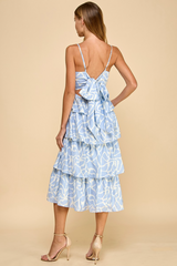 Wheat Serenella Tiered Midi Dress Midi Dress