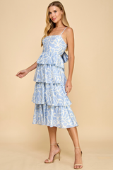 Wheat Serenella Tiered Midi Dress Midi Dress