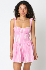 Light Gray Call Me Maybe Romper Mini Dress