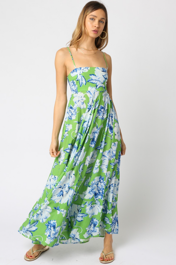 Abby Floral Maxi Dress