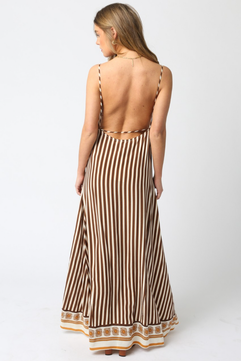 Sienna Swinton Striped Maxi Dress Maxi Dress