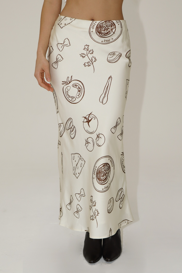 Midnight In Milan Maxi Skirt