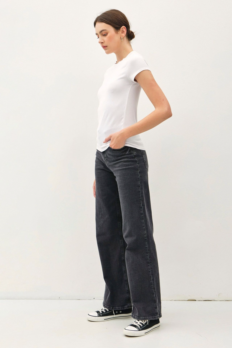 Antique White Everyday Ribbed T-Shirt T Shirt