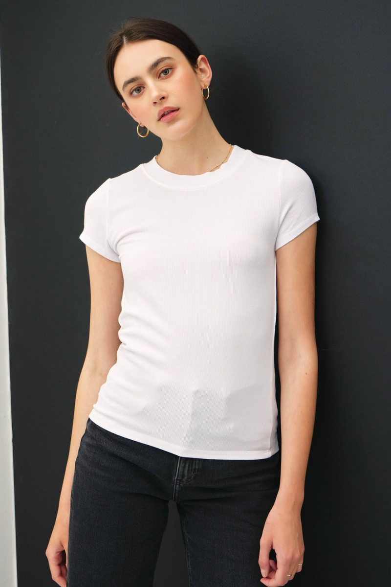 Dark Slate Gray Everyday Ribbed T-Shirt T Shirt