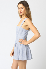 Vermont Striped Mini Dress
